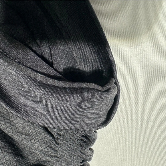 Lululemon Ebb to Street Cropped 21” leggings Dark Grey Yoga  Size 8 - Picture 10 of 12